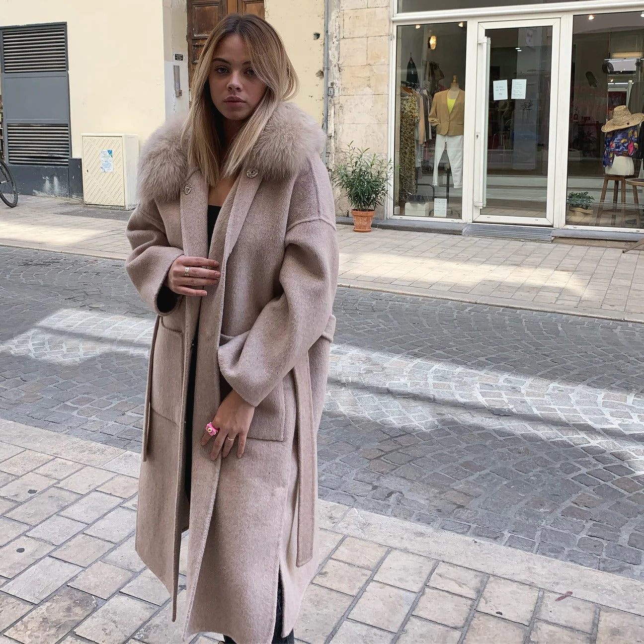 Cashmere Long coat